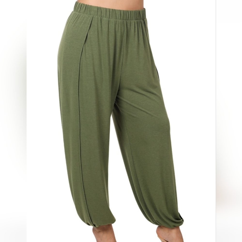 Zenana Side Slit Pants NWT